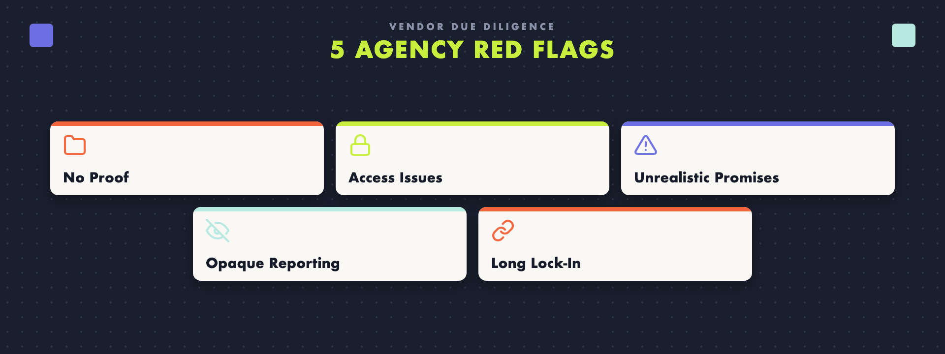 5 SaaS marketing agency red flags